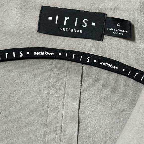 Iris Setlakwe ladies Suede jacket/blazer luxury size 4 - Picture 5 of 6